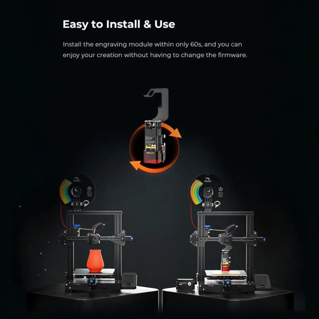 Módulo Láser CR Laser Falcon de 10W para Impresora 3D (o repuesto) (1).webp