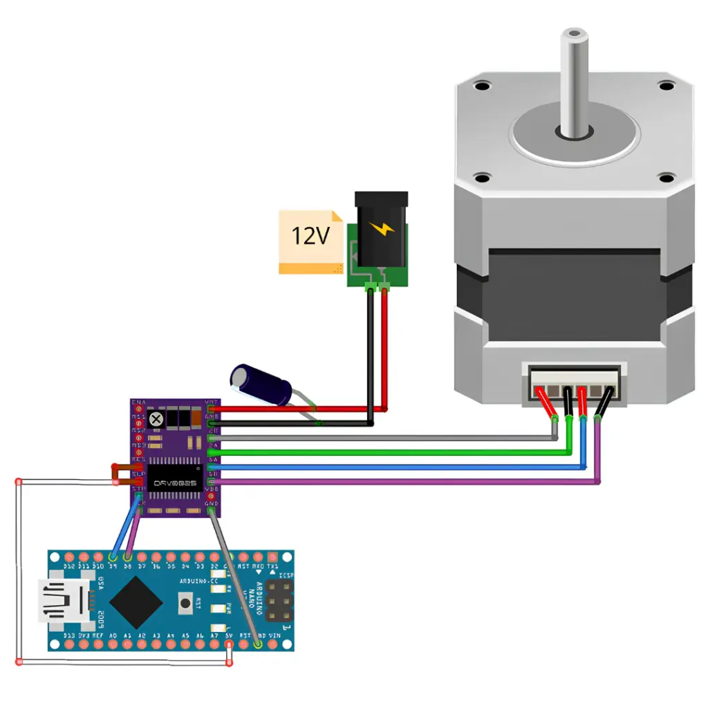 Módulo Driver DRV8825 para Motor Paso a Paso con Disipador - Two Trees (4).webp