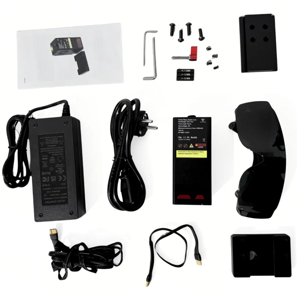 Módulo Láser Twotrees TC20 de 20W Kit Completo - TTC450 Pro, TTC450 Ultra, TTC6050 y TTC-H40 (7).webp