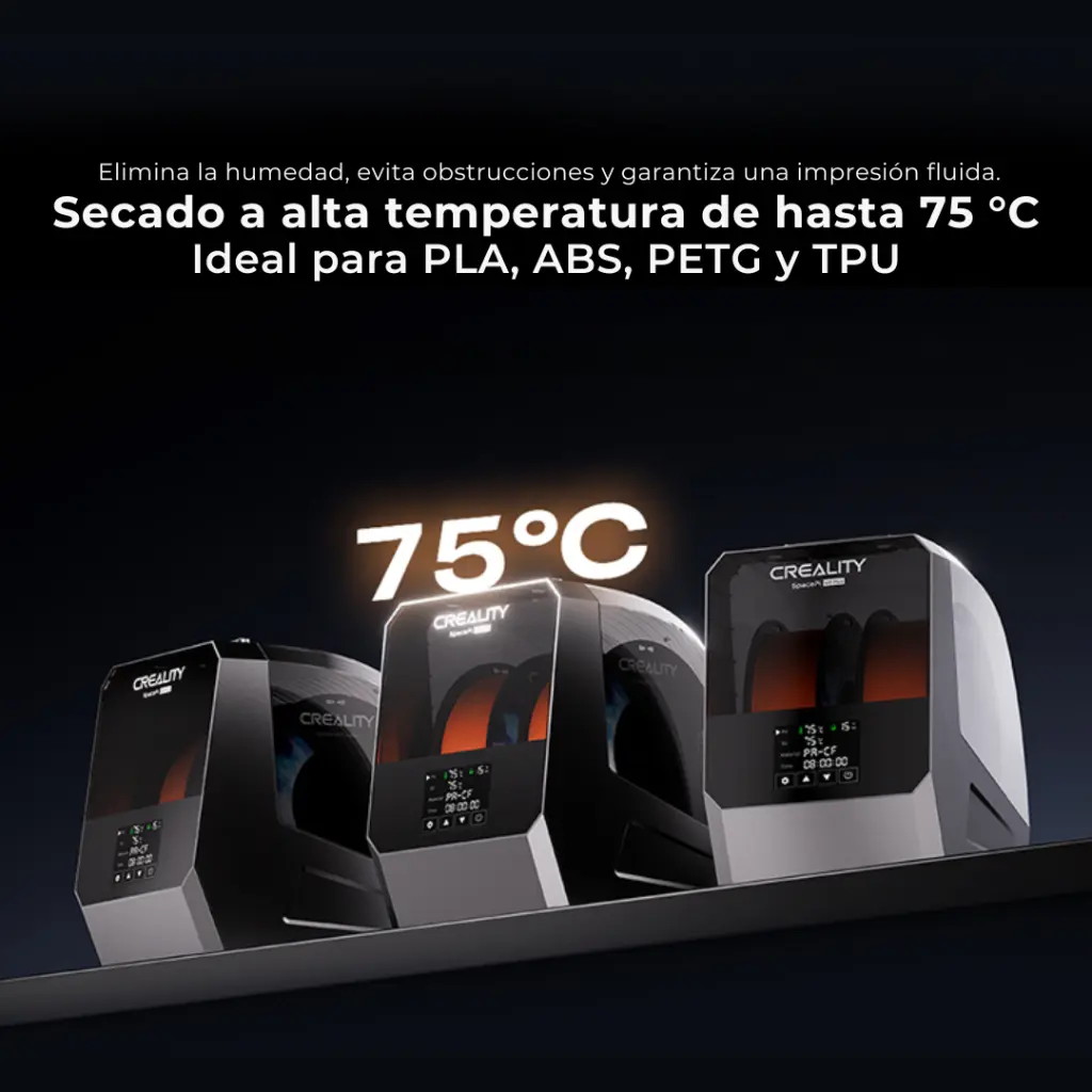 Secadora para filamentos - SpacePi V2 Plus - Creality (2).webp