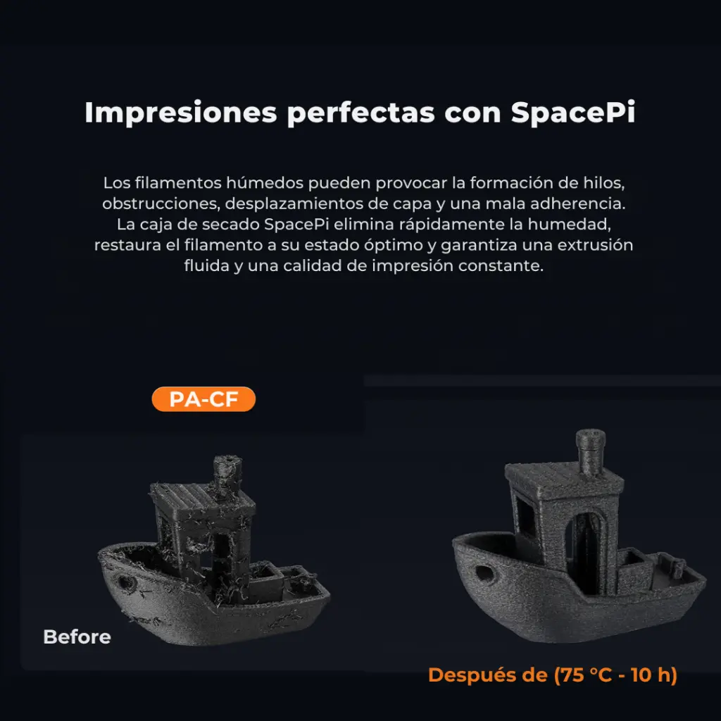 Secadora para filamentos - SpacePi V2 Plus - Creality (8).webp