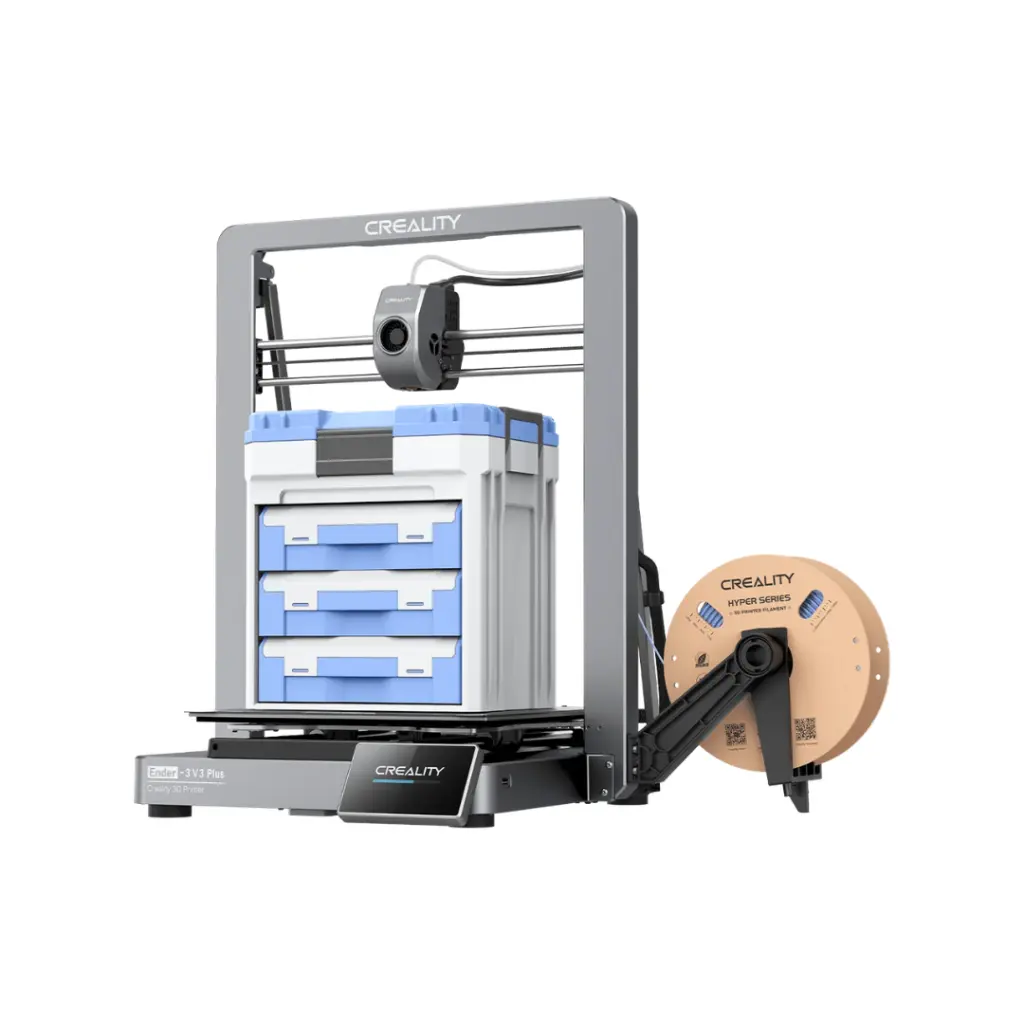 Creality Ender-3 V3 Plus - Impresora 3D CoreXZ de Gran Formato, 600 mms y 300×300×330 mm - Creativo 3D Guatemala.webp