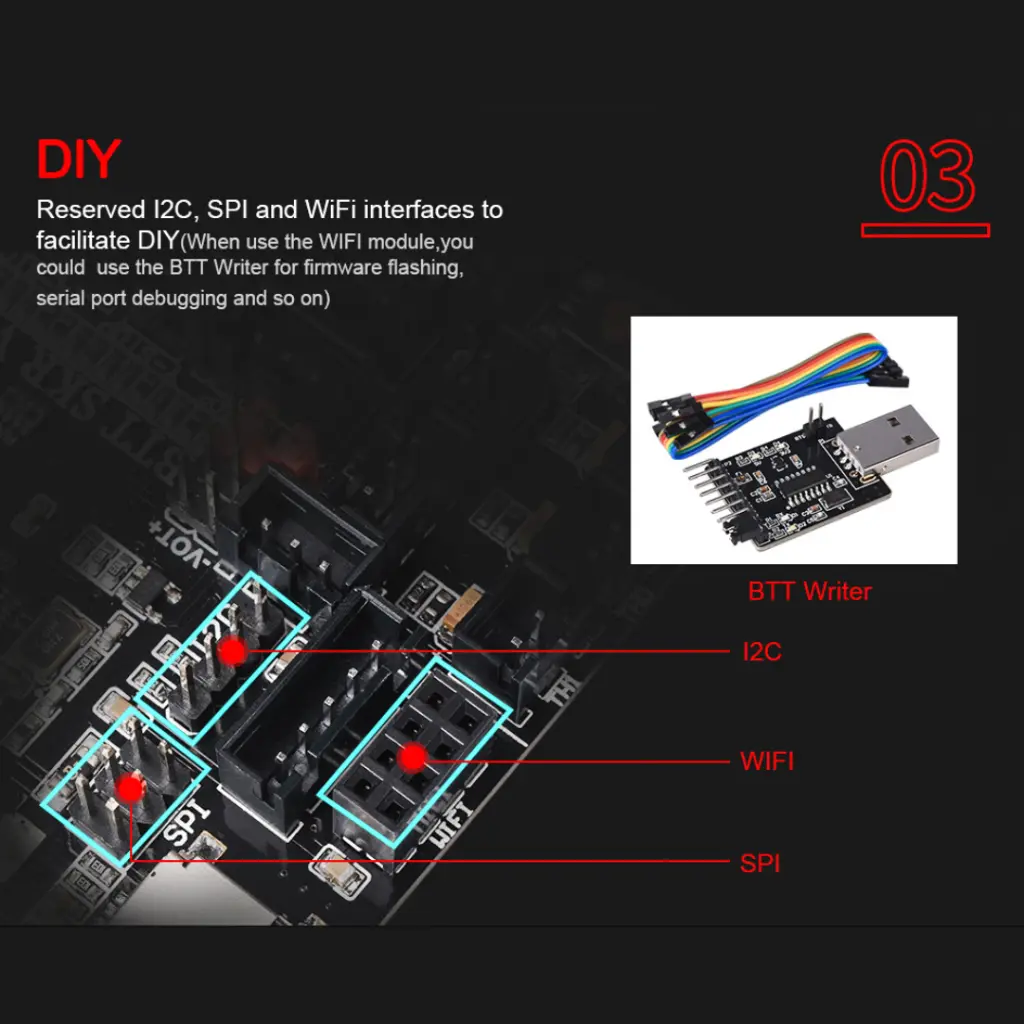 Placa SKR V1.4 BigTreeTech de 32 bits para Creality series Ender y CR (5).webp