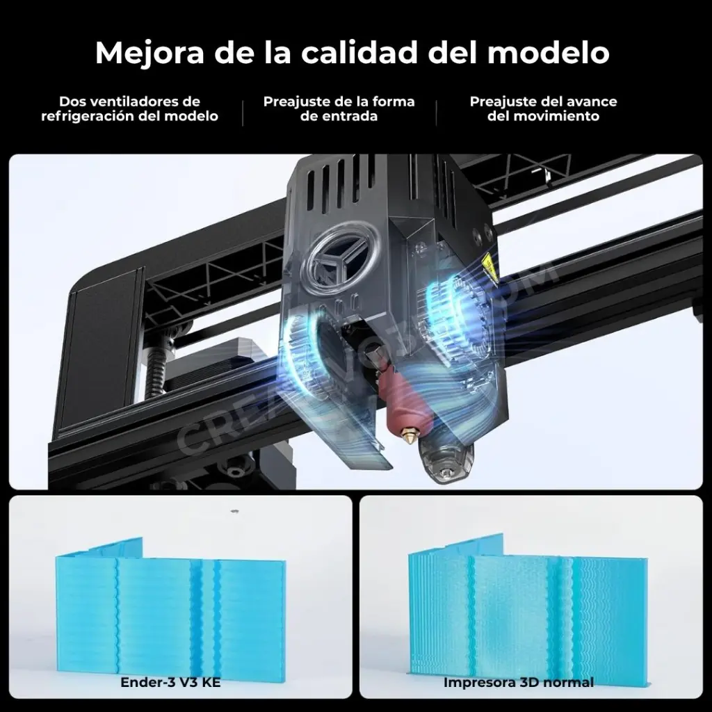 Creality – Ender 3 V3 KE – [Fácil de usar, muy potente y ultra veloz3.webp