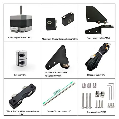 Kit de de actualización de eje Z dual para Ender 3, Ender 3 Pro, Ender 3 V2 (2).webp