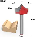 Fresas de perfil de 6 mm - Juego de 1010.webp