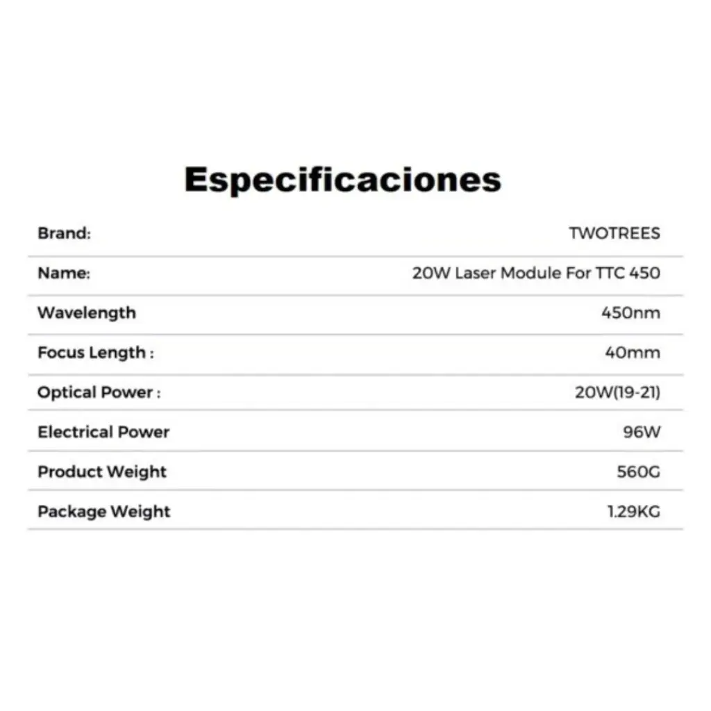 TTC450 – Kit de Láser Diodo 20W-3.webp