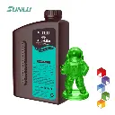 Resina para Impresion 3D - ABS Like - Sunlu - 1k ultra resistente para uso técnico - ingeniería - Verde Traslúcido.webp