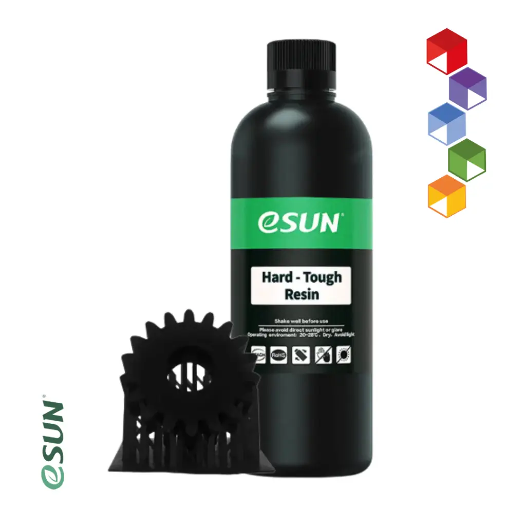 Resina para Impresion 3D - Alta Resistencia eSun de 1kg - Uso Técnico - Negro.webp