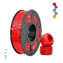Filamento TPU 95A - Ideal para proyectos flexibles - Sunlu de 0.5kg - Rojo.webp