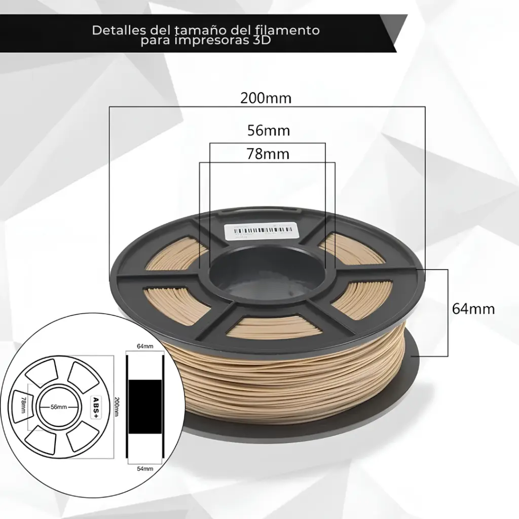 Filamento PLA Madera SUNLU 1.75 mm – 1kg Efecto Madera Real para Impresión 3D (2).webp