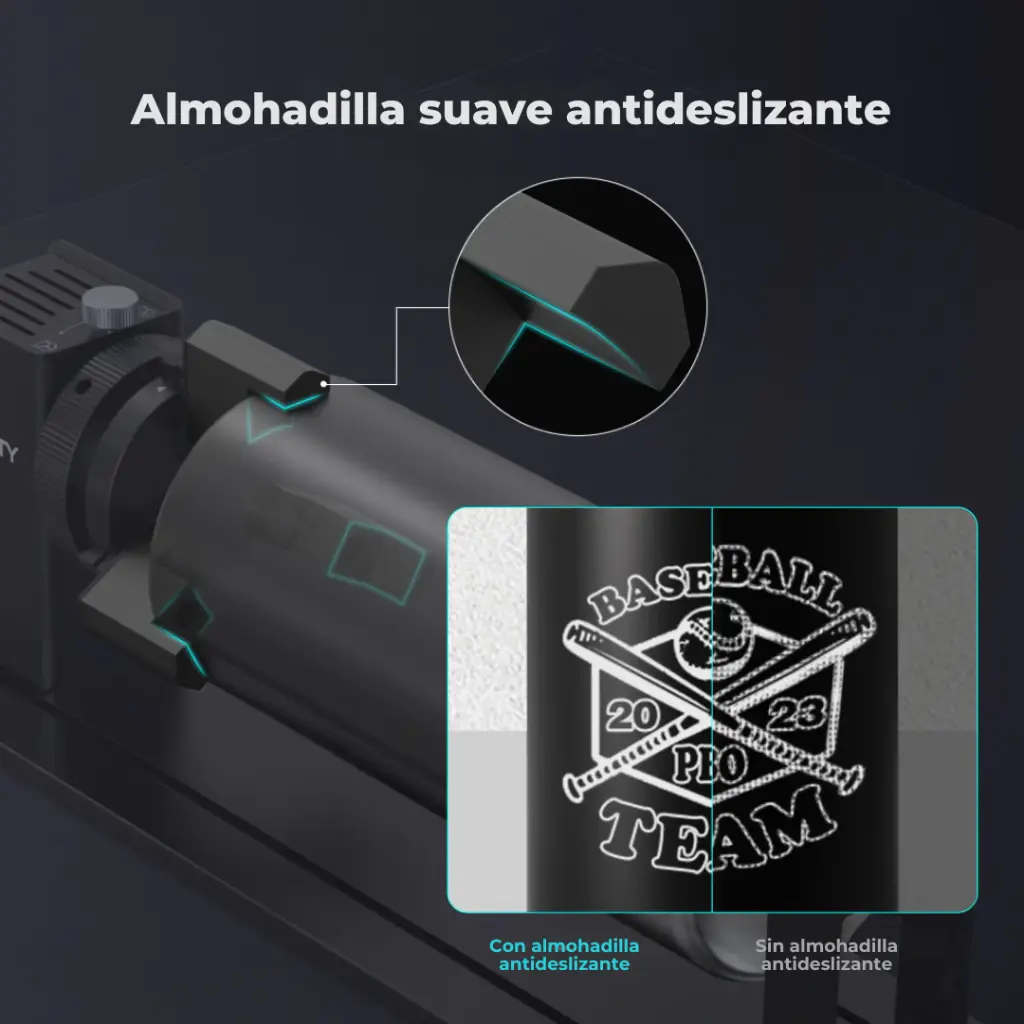 Eje Rotativo Pro para Grabadora Láser – Creality (3).webp