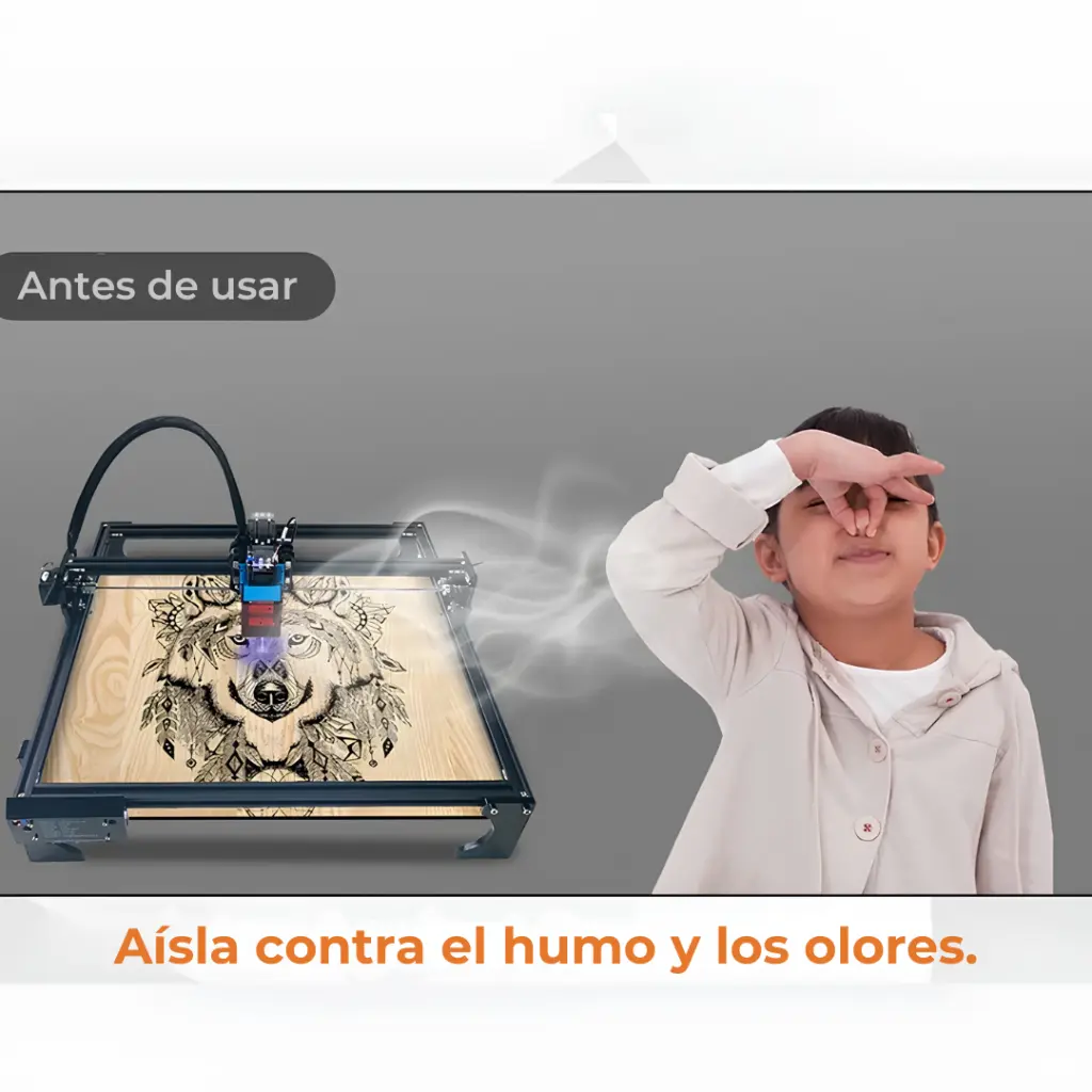 Cubierta Protectora y Aislante para Cortadora Láser de Diodo - TwoTrees (5).webp