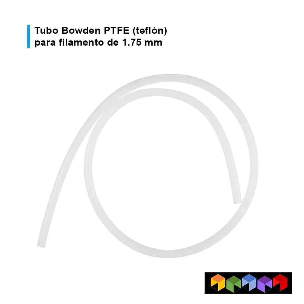 Tubo Bowden para filamento 1.75 mm – 1 metro