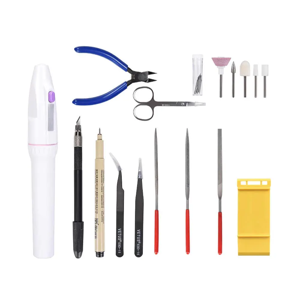 Kit de Herramientas de Acabados de modelos de impresión 3D