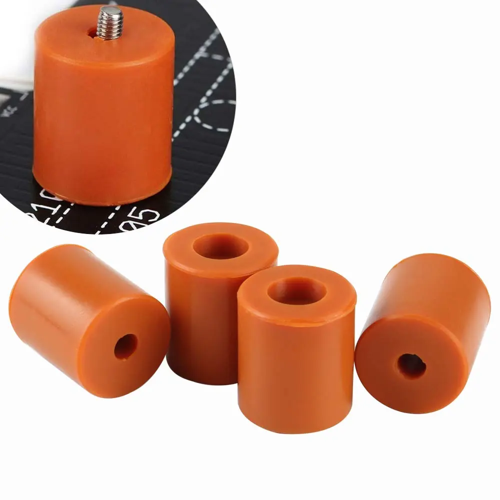 Columnas de Silicón para Base de Cama Caliente (Paquete de 4)