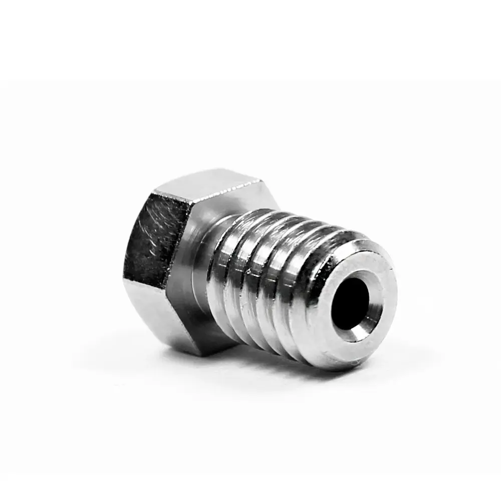 Boquilla Micro-Swiss de Latón 360 Recubierta V5/V6 para Chiron/Prusa – 0.4mm – Alta Calidad