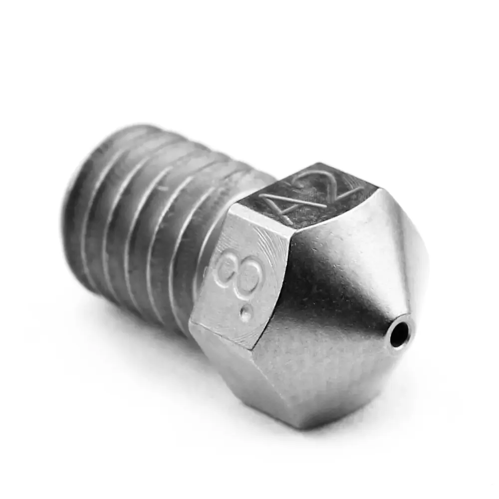 Boquilla Micro-Swiss A2 de Acero Endurecido V5/V6 para Chiron/Prusa – 0.8mm – Alta Calidad
