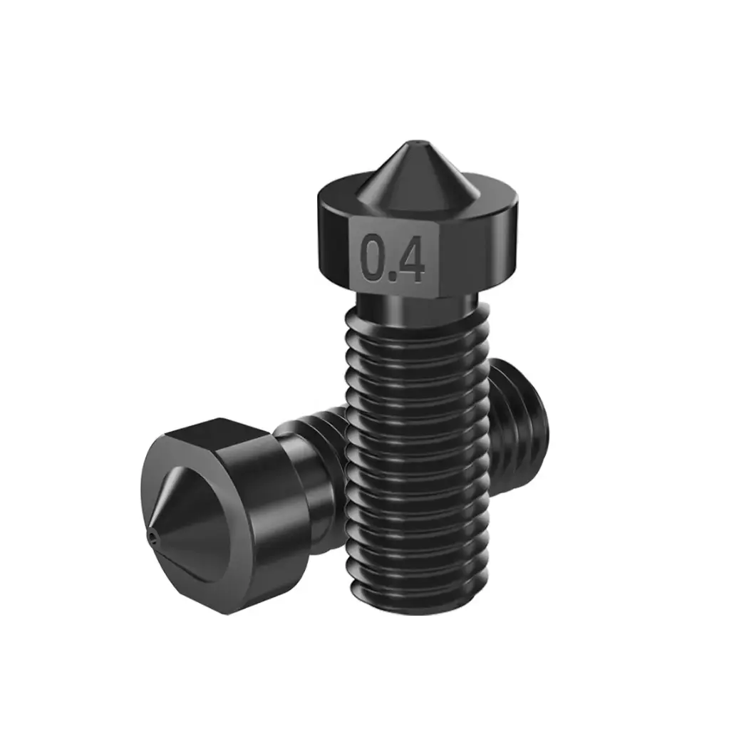 Boquilla de Acero Endurecido 0.4mm Volcano (Sidewinder/Genius/Kobra Max) – Más resistente