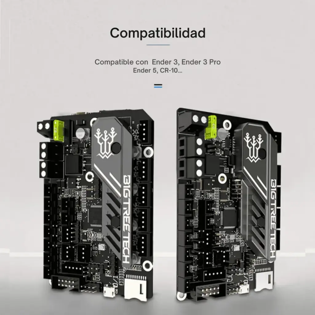BIGTREETECH SKR MINI E3 V3.0.1 – Placa de control de 32 bits para Ender 3/Ender 3 Pro/Ender 5/Ender 5 Plus/CR-10
