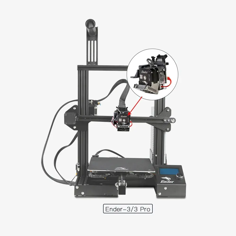 Full Kit de Extrusor Directo Sprite para Ender 3 / 3 V2 / 3 Pro