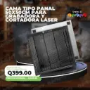 Cama Tipo Panal 50x50cm para Grabadora y Cortadora Láser