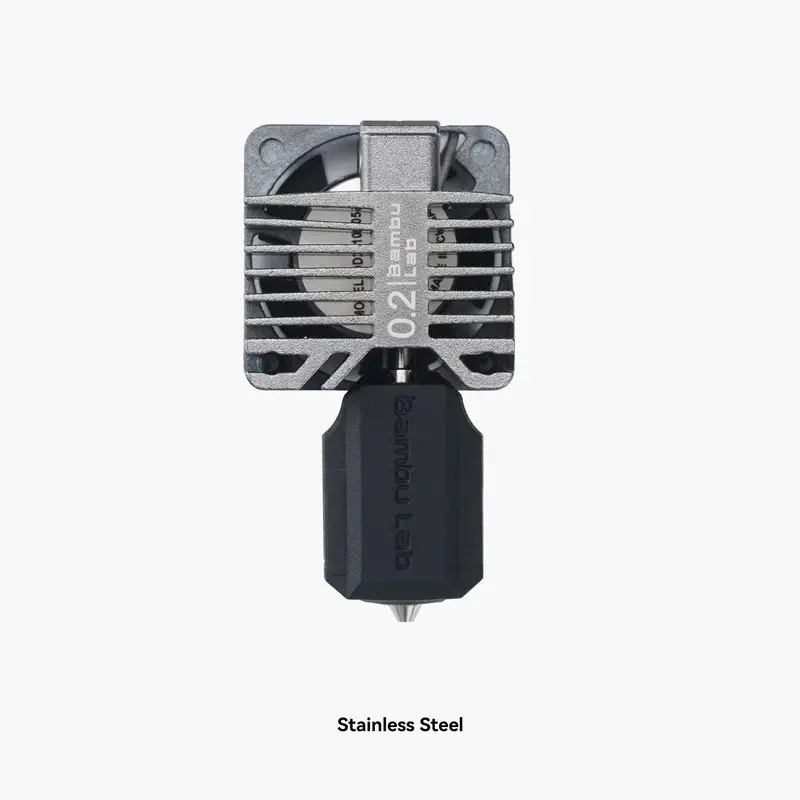 Kit completo de hotend – Serie X1 – 0.2mm – Acero Inoxidable