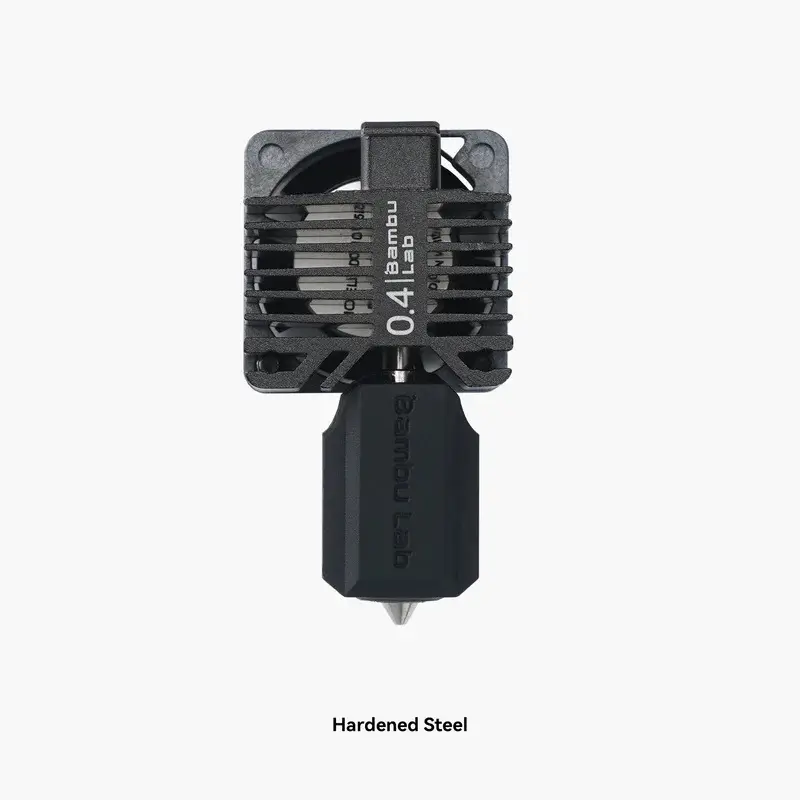 Kit completo de hotend – Serie X1 – 0.4mm Acero Inoxidable
