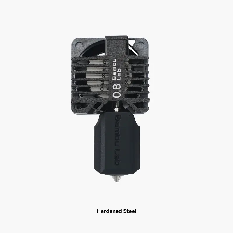 Kit completo de hotend – Serie P1 – 0.8mm – Acero Endurecido