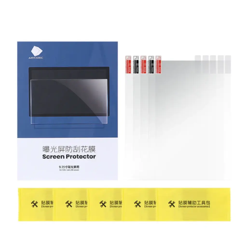Anycubic – Protector de Pantalla LCD (5 piezas) – Photon Mono X 6Ks / M3 Plus / X / X 6K
