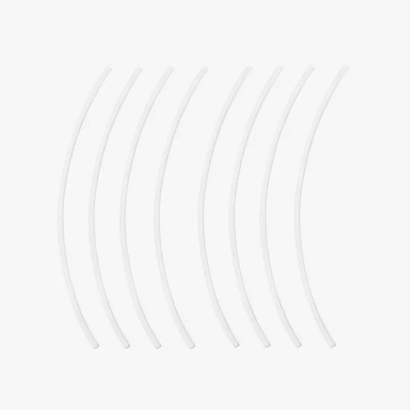 AMS – Tubos PTFE – 23cm (8 piezas)