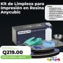 Anycubic – Kit de Limpieza para Impresión en Resina