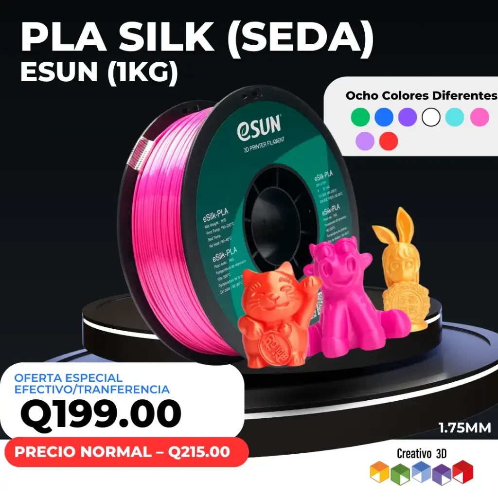 eSun Silk PLA – 1. Kg / 1.75mm