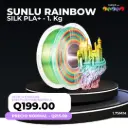 SUNLU RAINBOW SILK PLA+ - 1. Kg / 1.75mm - Filamento para Impresora 3D