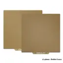 Cama de Impresión Doble Cara PEI Dorada 235×235 mm (Lisa y Texturizada)