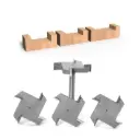 Fresa de ranuras Twotrees de cuatro filos de 6 mm – Juego de 4