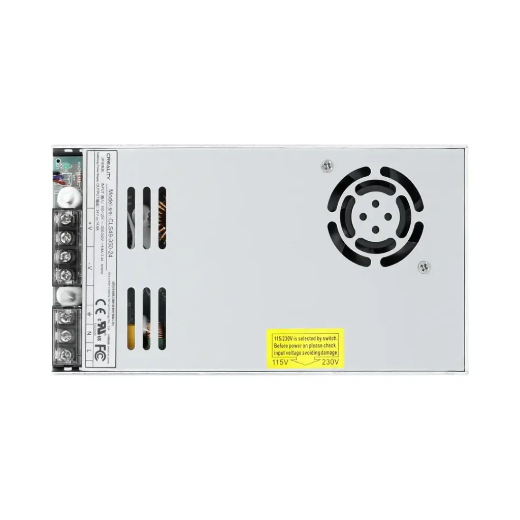 Fuente de Poder 350W–24VDC – K1, K1C, Ender 3 V3 KE y Ender 3 V3 SE - Creality