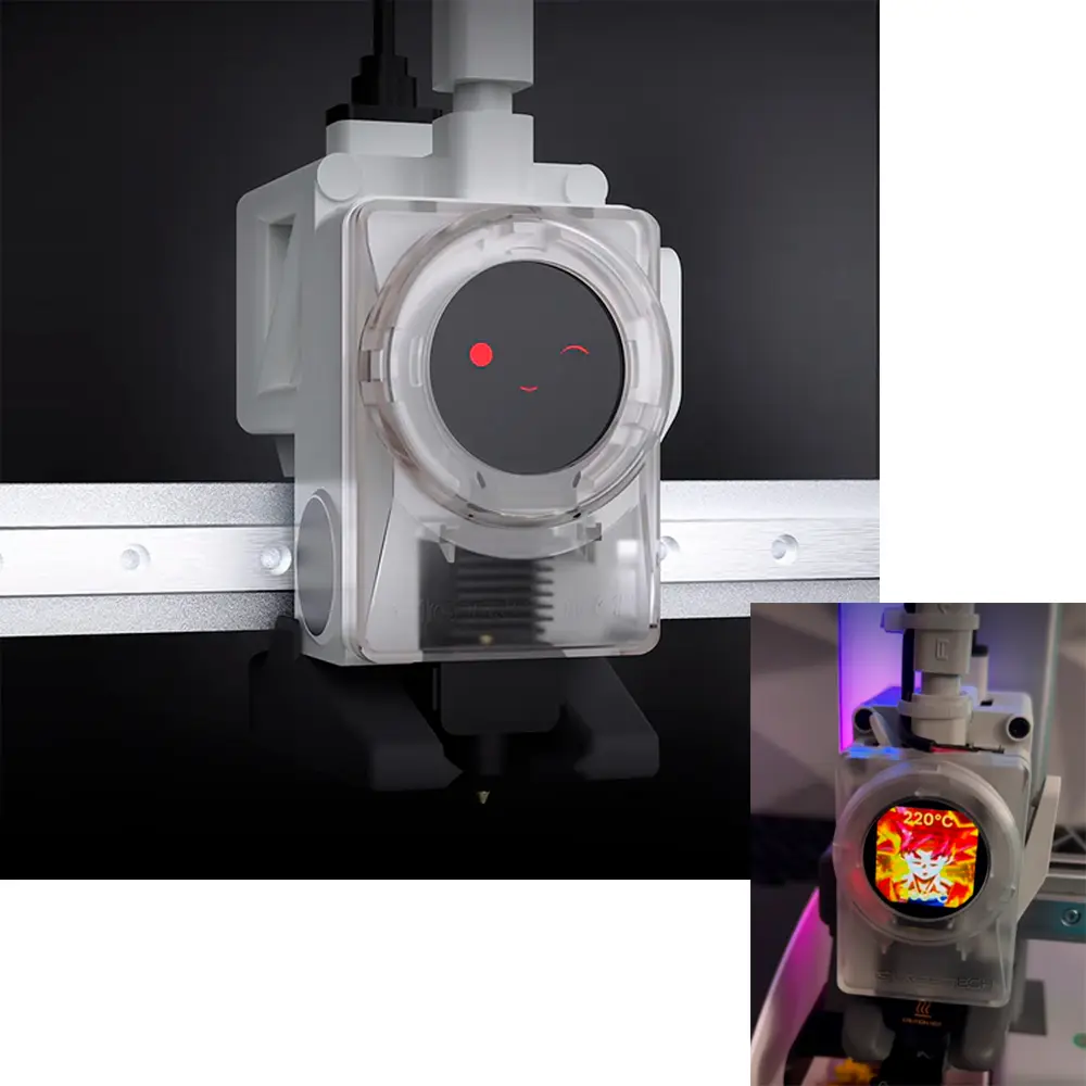 Panda Knomi – Pantalla Inteligente Inalámbrica para Impresoras Bambulab Series A1