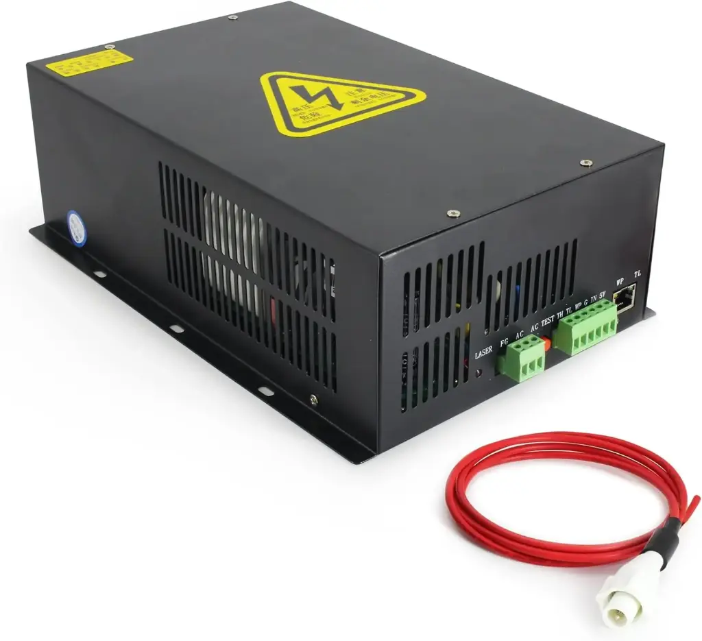 Fuente de Alimentación 60W para Cortadora y Grabadora Laser de CO2 de 50W y 60W – 110V