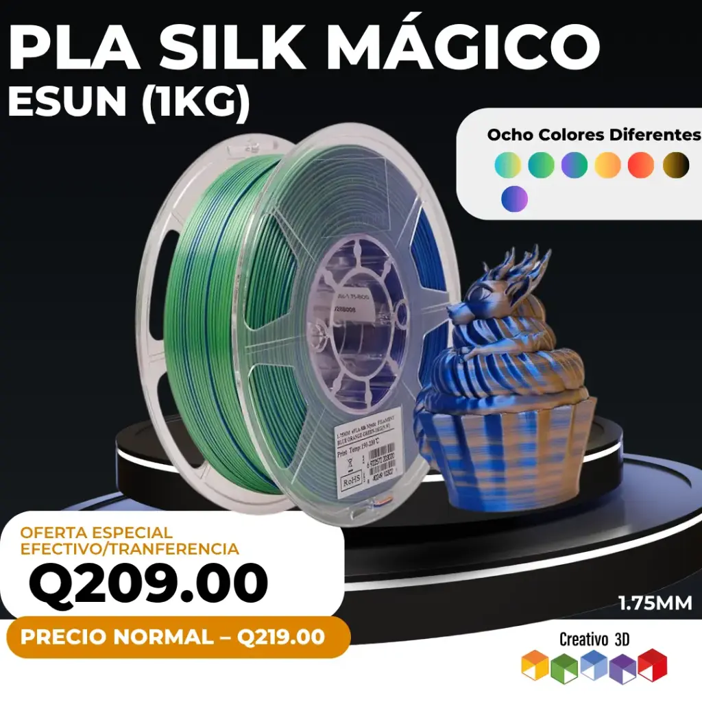eSun Magic Silk PLA – 1. Kg / 1.75mm
