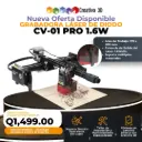 Grabadora Láser de Diodo CV-01 Pro – [170x200mm – 1.6W]