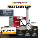 Grabador Láser para Metales – Fibra Láser de 20W – 100×100 mm