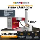 Grabador Láser para Metales – Fibra Láser de 30W – 100×100 mm