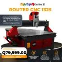 Router CNC 1325 – Industrial 2500x1300mm con spindle refrigerado por agua de 3.0kW – 24,000 RPM