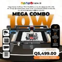 Mega Combo - Cortadora y Grabadora Láser de Diodo TTS-10 Pro 10W | Creativo 3D