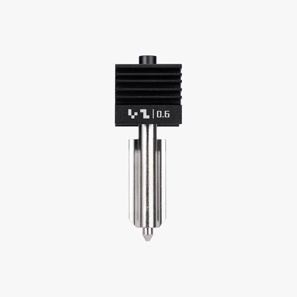 Series H2/P2S/X2D – Hotend de 0.6mm con Boquilla de Acero Endurecido