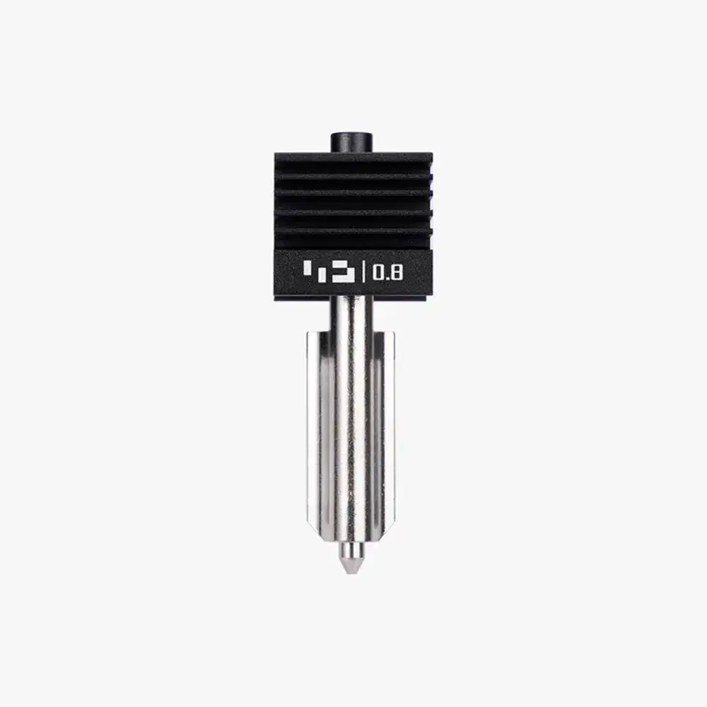 Series H2/P2S/X2D – Hotend de 0.8mm con Boquilla de Acero Endurecido