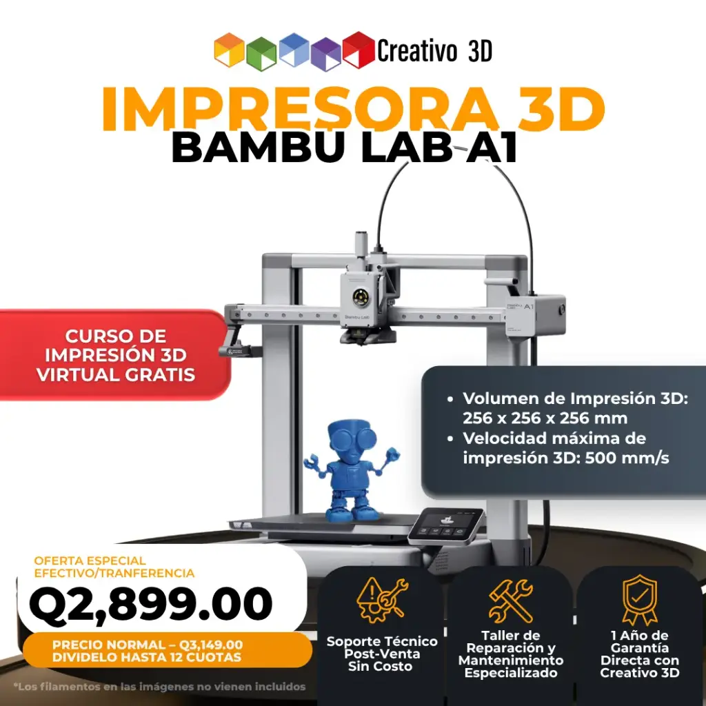 Impresora 3D Multicolor Combo