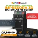 Bambu Lab – P1S Combo – Impresión Multi Color, Ultra Velocidad y Ultra Calidad