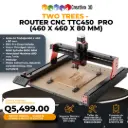 Two Trees – Router CNC TTC450 PRO (460 x 460 x 80 mm)
